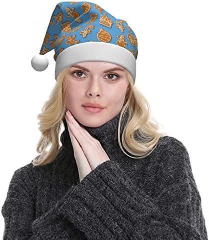 מיסטו החג שמח 2023 חג המולד כובע חג המולד חג כובע למבוגרים קטיפה חומר אור וחם חדש שנה חג ספקי צד