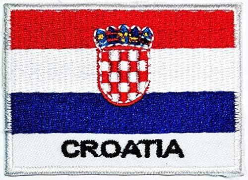 דגל פריטה טלאי קרואטיה דגל טלאי מדינה ארצית ברזל רקום על טלאים קרואטיה דגל דגל צבאי אופנוע
