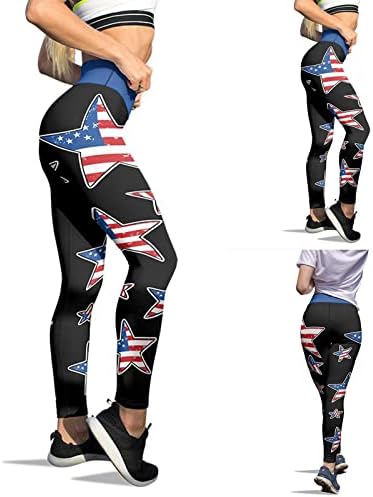 יוגה מכנסיים בתוספת גודל נשים מותאם אישית צבע עבור יוגה ריצה פטריוטית דגל נשים פילאטיס נמר יוגה מכנסיים
