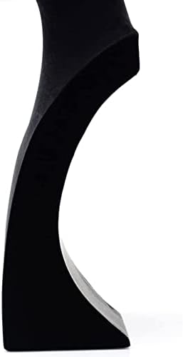 שחור קטיפה תכשיטי דגם תצוגת בובת שרשרת תליוני מחזיק צוואר חזה חלון ראווה 8.27 איקס 13.39איקס 4.72..,