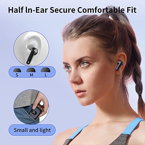אוזניות אוזניות אלחוטיות אוזניות Bluetooth תצוגת כוח LED תצוגת אוזניות רעש פעיל מבטלות אוזניות Hi-Fi ניצני
