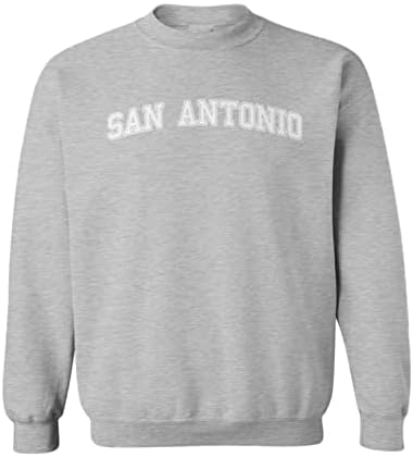 Haase Unlimited Oklahoma City - Sports State City School Thotthing Gleece Crewneck Sweater