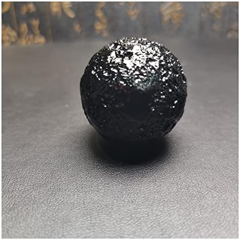 35-43 ממ מולדוויט מטאוריט מטאוריט השפעה על כדור זכוכית כדור אבן מחוספסת טבעית גביש אנרגיה ריפוי