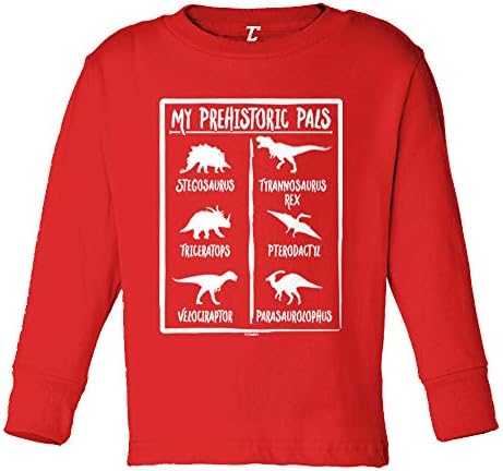 החברים הפרהיסטוריים שלי - דינוזאורים מגניבים לתינוקות/פעוטות חולצת טריקו