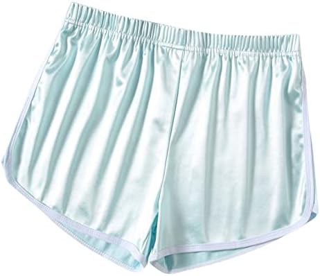 מכנסיים קצרים של ג'ורסה אתלטים לנשים מכנסי טרנינג מותניים אלסטיים מותניים גבוהים מכנסיים קצרים
