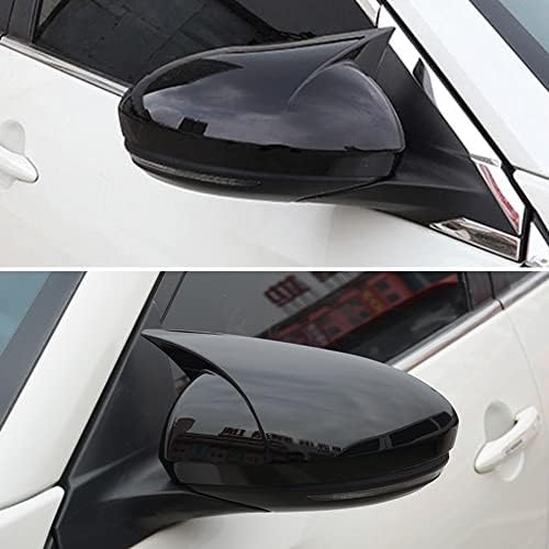 Cebat ABS Style Horn Style Learview Mirror Cover Cure