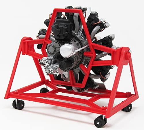 אטלנטיס גזע רייט ציקלון מנוע 1/12 בקנה מידה פלסטיק דגם ערכת תוצרת ארצות הברית