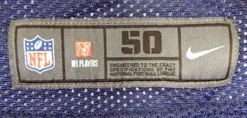 2018 דאלאס קאובויס 59 משחק הונפק על פי תרגול חיל הים ג'רזי 50 55 - משחק NFL לא חתום בשימוש בגופיות