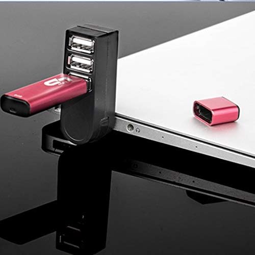 CHYSP 1PC מהירות גבוהה USB 2.0/3.0 רכזת רב -מפצל מפצל 4 יציאה מרחיבה מרובה אביזרי מחשב USB מרובים למחשב