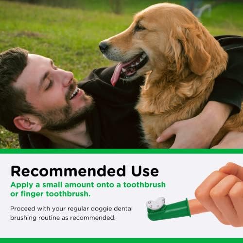 משחת שיניים אנזימטית נוטרי-וטרינר לכלבים-טעם עוף שאינו מקציף-מקדם אורח חיים פעיל בריא-2.5 אונקיות