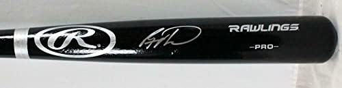 ראיין האוורד חתימה שחור רולינגס פרו בייסבול בת- JSA W *כסף - עטלפי MLB עם חתימה