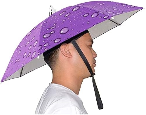 מטריית מטרי גשמים מפותלת כובע מטרייה 30 אינץ