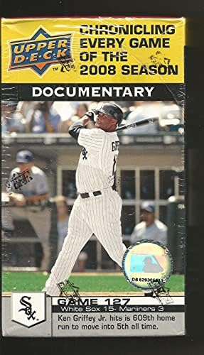 תיבת בייסבול בייסבול בייסבול תיעודית 2008 - 12 חבילות 10 קלפים - חתימות אפשריות
