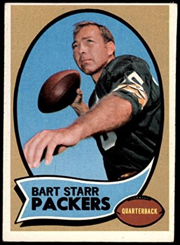 1970 Topps 30 BART STARR GREEN BAY PACKERS VG/EX Packers Alabama