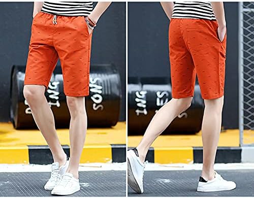 מכנסי ספורט לגברים קצרים אופנה משיכת מכנסי כושר קצרים מהיר סרבלים יבשים מהיר של חמש נקודות מכנסיים