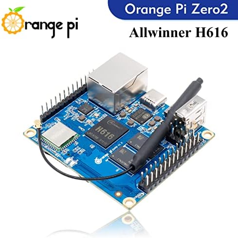 כתום Pi Zero 2, 1GB AllWinner H616 Quad Core 64 סיב