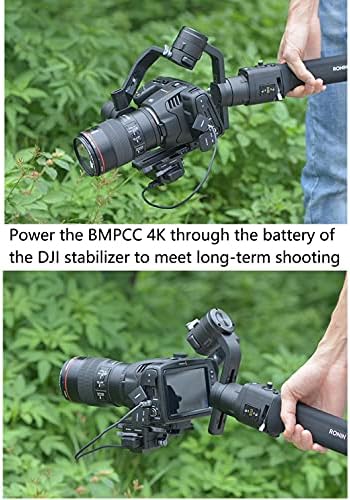 ידית Gimbal וכבל חשמל עבור DJI RONIN S מייצב GIMBAL למצלמת BMPCC