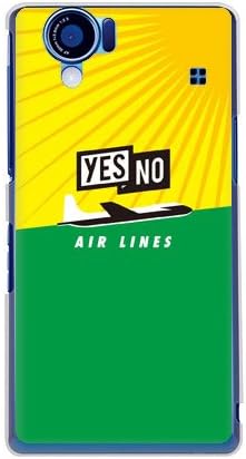 קווי אוויר כן צהוב x ירוק / עבור Aquos טלפון 102SH II / SoftBank SSH122-PCCL-201-N141