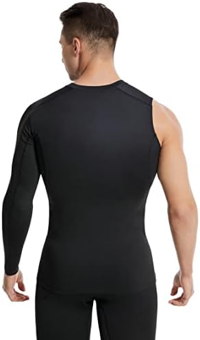 חולצות דחיסה חדשות לגברים 1/2 זרוע יחידה שרוול ארוך שכבת בסיס אתלטית שכבת גירוי גירוי גירוד לחולצה לאימון