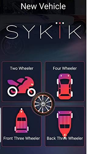 Sykik Rider SRTP630, מערכת ניטור לחץ צמיגים עבור Trikes ו- 3 Wheelers, Canam, Spider, Harly
