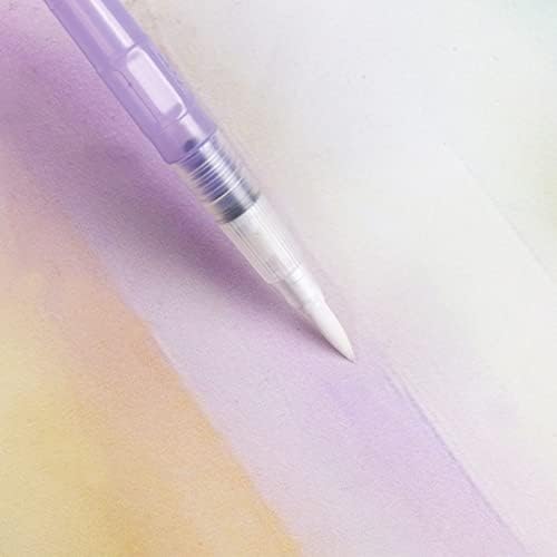 4 PC/הגדר צבעי מים ניידים ניילון רך מברשת אמנות ציוד דיו של עט עט צבע למתחילים למתחילים