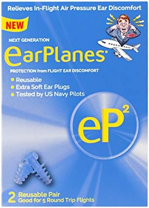 EP2 מאת Cirrus Healthcare דור שני מטוסי אוזניים מגנה על אוזניים מפני אוויר מעוף וצליל רעש