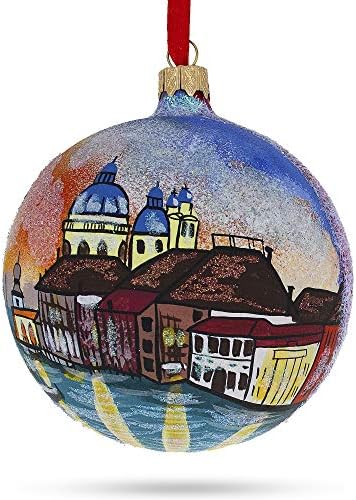 ונציה, איטליה זכוכית כדור חג המולד קישוט 4 סנטימטרים