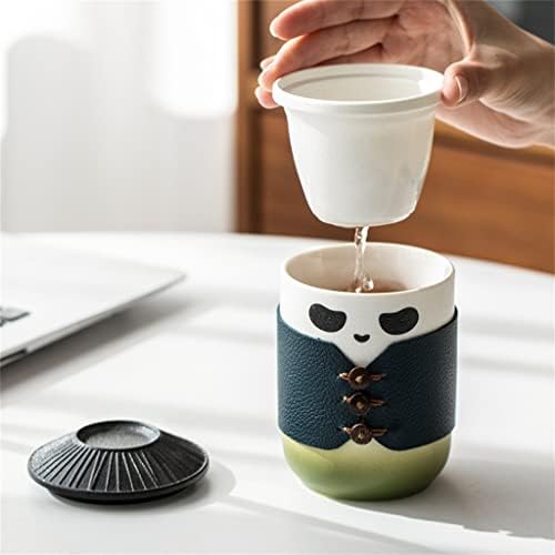 SDFGH Travel Ceramic Tea Seat Stack Laterable שקית אחסון חיצונית