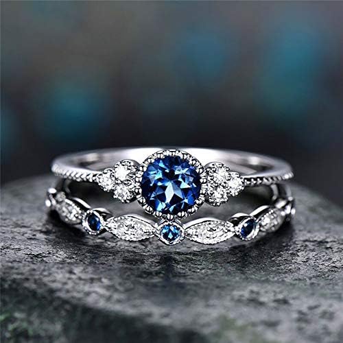 טבעות נישואין לנשים אופנה מדומה טבעות יהלום טבעת זוגית לתכשיטים וומה מעוקב זירקוניה טבעות טבעות זוגיות זוגיות