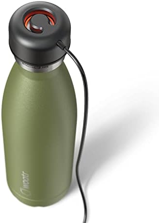 CrazyCap-בקבוק מבודד עטור פרסים עם ניקוי עצמי עם מטהר מים UV מוסמך NSF
