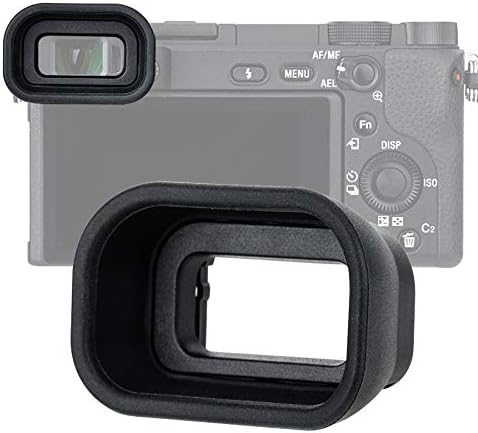 JJC Kiwifotos כוס עיניים ארוכה של מצלמה ארוכה עבור A6600 A6500 A6400, A6600 EYECUP, A6500 EYECUP,