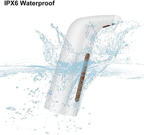 מתקן סבון אוטומטי ללא מגע, Tuman Pro המופעל על ידי סוללה חשמלית 14oz/400 מל נוזלי סבון יד עם