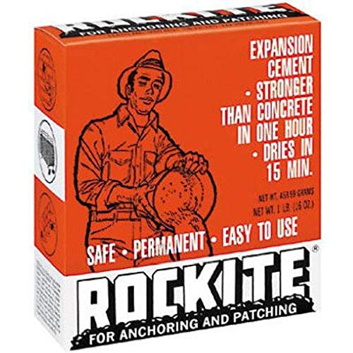 2 סט Hartline Rockite-10001-1LB 10001 מלט הרחבת רוקייט 15 דקות 1 lb