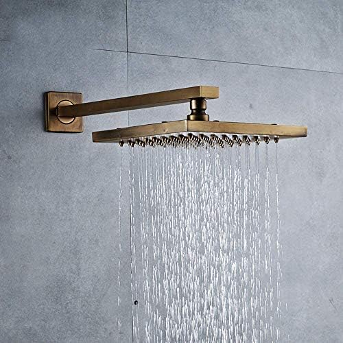 עתיק גשם מקלחת מערכת עם חם וקר מים אמבטיה מקלחת ברז סט קיר רכוב מקלחת קומבו סט עם 8 סנטימטרים