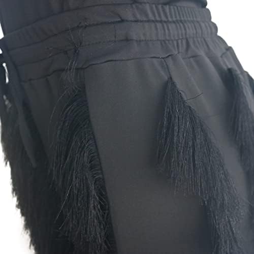 מסלימה 2 חתיכות מזדמנות של נשים צווארון עגול סרבלים עם שרוול ארוך עם מכנסיים ארוכים שוליים מוגדרים