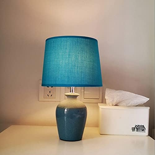 Zhaolei Ceramic Ceramic פשוט מנורת שולחן חדר שינה אישיות מנורת מיטה