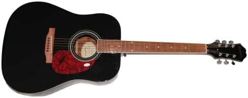 דן סמיירס חתם על חתימה בגודל מלא גיבסון אפיפון גיטרה אקוסטית עם אימות ג 'יימס ספנס ג' יי. אס. איי. קוא - כוכב