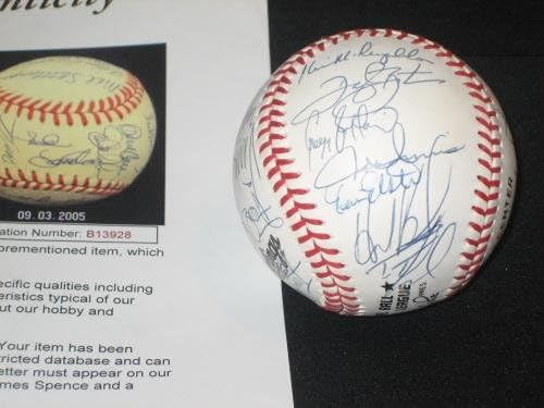 1991 צוות Mets של ניו יורק חתום על חתימה בייסבול גודן, ויולה, חרוט + JSA Loa - כדורי בייסבול עם חתימה