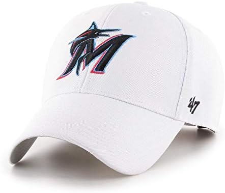 47 MIAMI MARLINS MVP כובע לבן מתכוונן