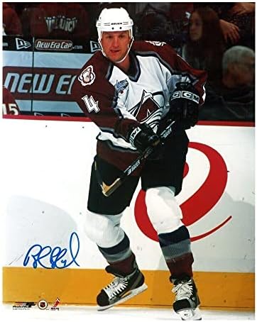 רוב בלייק חתם על מפולת קולורדו 8 x 10 צילום - 70568 - תמונות NHL עם חתימה