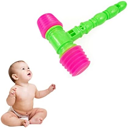 Nirelief Baby Hammer צעצועים פטיש לילדים פטיש צעצוע של פטיש פלסטיק פלסטיק נשמעים פטיש צעצועים מצחיקים לצבע אקראי
