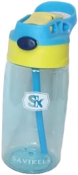Savikels 15oz כוסות ילדים, כוסות פלסטיק לילדים, כוסות חינם BPA, מדיח כלים בטוחים, ילדים לשימוש חוזר