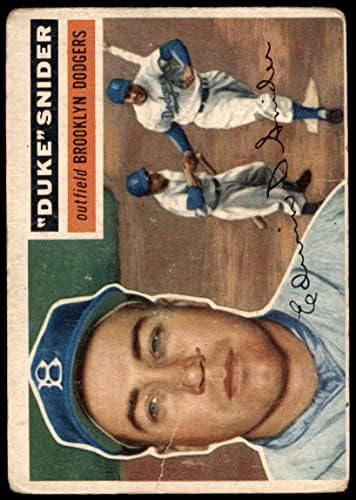 1956 Topps 150 Gry Duke Snider Brooklyn Dodgers Dodgers