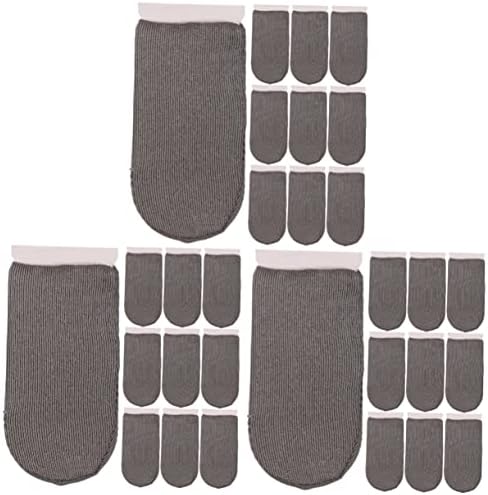 קליספיד 30 יחידות אגודל מגן כפפות מיטות אצבע טלפון סלולרי אצבע מכסה הגנה עבור אצבע טיפים אגודל שרוולים נייד משחקים
