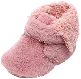 גודל 8 פעוט מגפי ילדה קטיפה תינוקות מגפיים ראשונים רכים בנים שלג כותנה כותנה נעלי נעלי נעליים לתינוקות