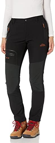 מכנסי טיול לנשים של דפנגאה חיצונית אטומה למים מהירה מהירה של מכנסי מטען הרים קלים קלים