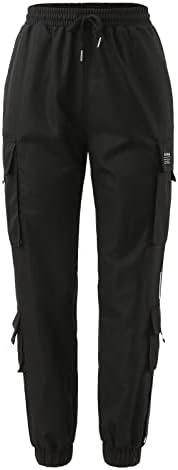 חליפות מכנסיים של אתקיה נשים מכנסיים עפרון מזדמן 2023 מכנסי מטען אישה רגועה בכושר בגדים רחבים מכנסיים