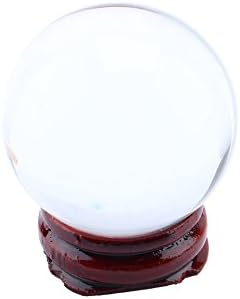 כדור קריסטל של אקווטו, אסייתי נדיר קוורץ קסם קסם כדור ריפוי קריסטל, 40 ממ K9 כדור קריסטל כדור מיני תפאורה