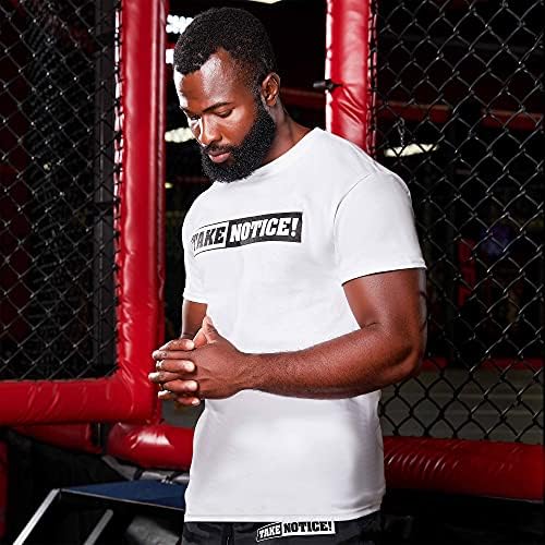 שים לב! חולצת טריקו של כותנה. לספורטאים ואוהדי הספורט של אגרוף MMA של UFC