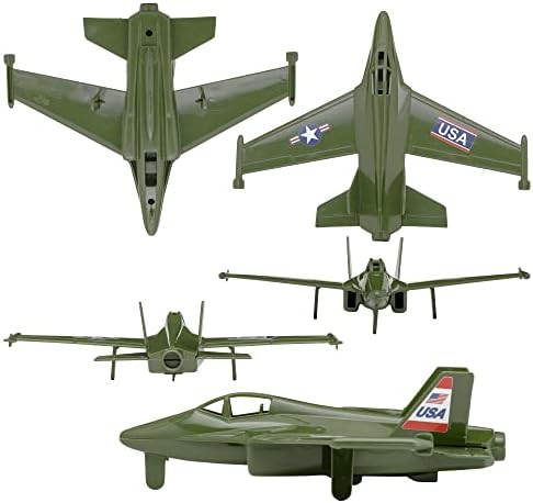 מטוס טימי וסילון קרב-2 יחידות תמיכה אווירית של אנשי צבא מפלסטיק ירוק